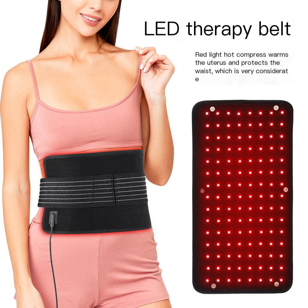 Red light 120 LED Light Therapy Infrared Heating Belt