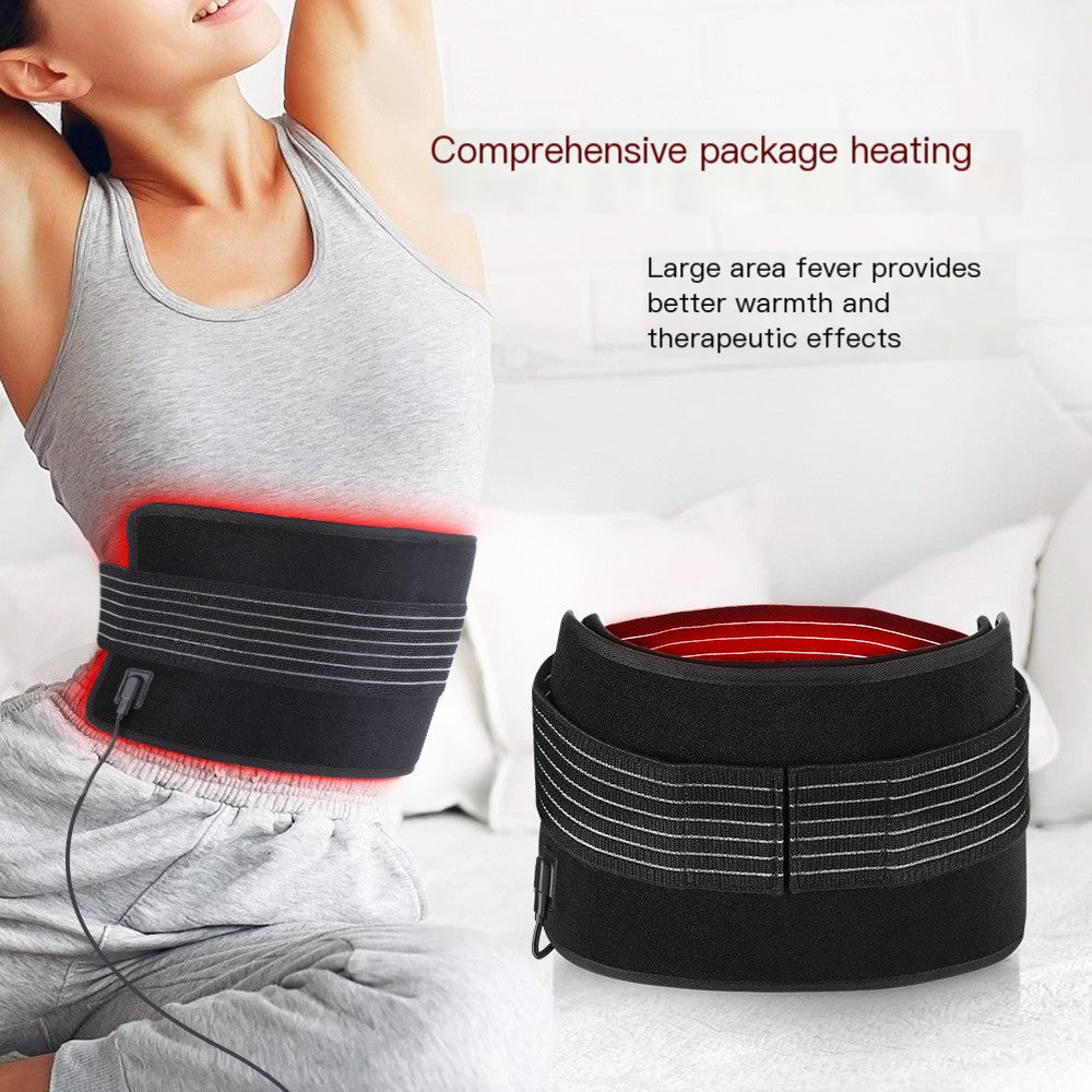 Red light 120 LED Light Therapy Infrared Heating Belt