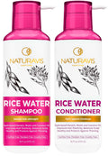 Rice Water Shampoo and Conditioner Set 16 Fl Oz Set of 2 Sulfate Free and Paraben Free Blend for Thinning Hair Volume and Thickness for Fine Hair Volumizing Salon Quality For Women and Men